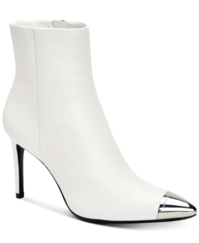 Calvin Klein Women's Ravie Booties Women's Shoes In White