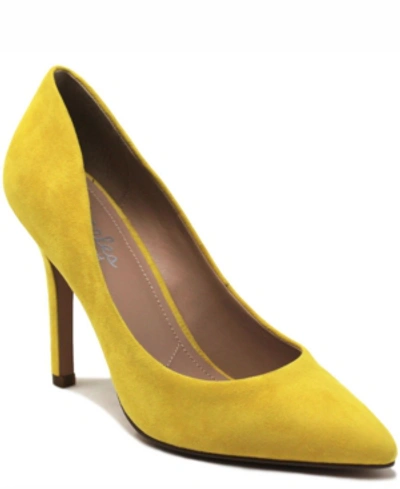 Charles By Charles David Maxx Pointed Toe Pump In Canary