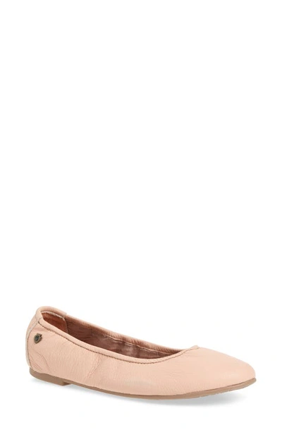 Minnetonka Women's Anna Ballet Flats Women's Shoes In Blush