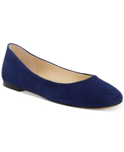Vince Camuto Bicanna Flats Women's Shoes In Navy