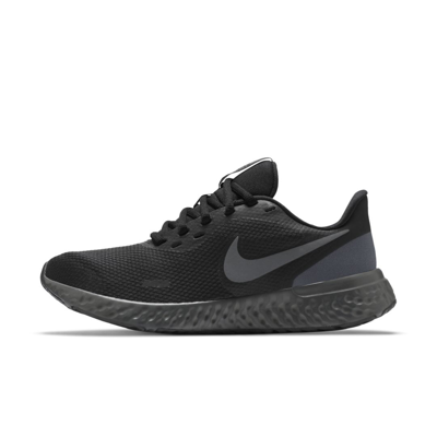 Nike Women's Revolution 5 Running Sneakers From Finish Line In Black/anthracite