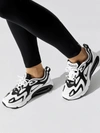 Nike Women's Air Max 200 Running Sneakers From Finish Line In White,black-anthracite