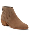 Vince Camuto Patellen Booties Women's Shoes In Tuscan Taupe