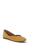 Lucky Brand Alba Flats Women's Shoes In Sienna Leather