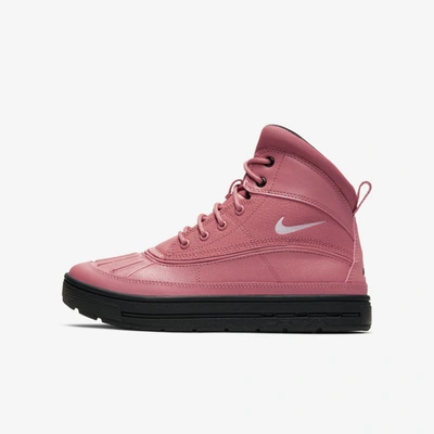Nike Big Kids Woodside 2 High Top Boots From Finish Line In Red