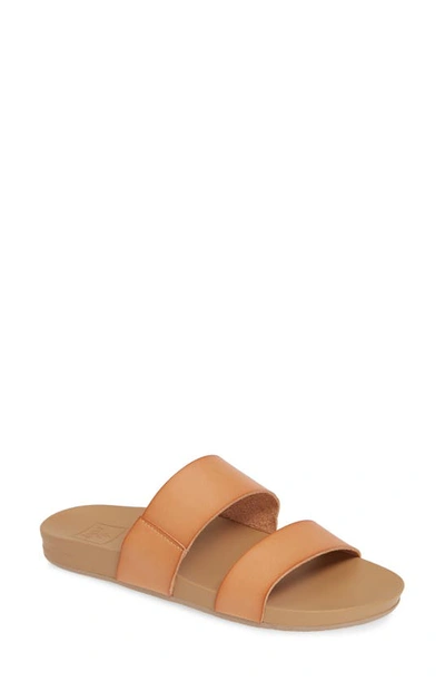 Reef Cushion Bounce Vista Slide Sandal In Natural