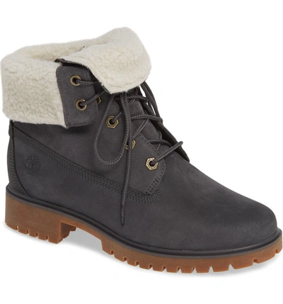 Timberland Women's Jayne Wp Lug Sole Boots Women's Shoes In Forged Iron Nubuck