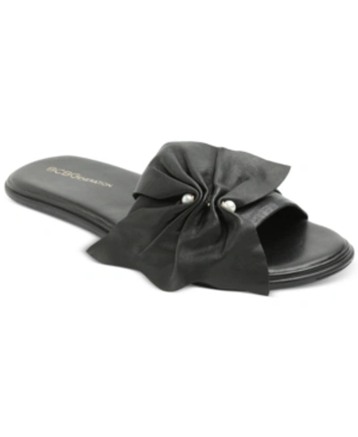 Bcbgeneration Eleni Slide Sandal In Black