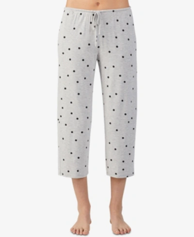 Ellen Tracy Plus Size Yours To Love Capri Pajama Pants In Grey Heather