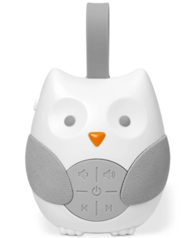 Skip Hop Stroll & Go Portable Baby Owl Soother In White