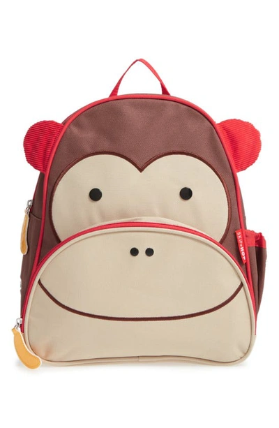 Skip Hop Kids' Zoo Pack Backpack In Brown