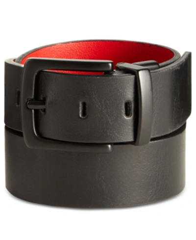 Levi's Kids' 30mm Logo Belt, Big Boys In Black,red