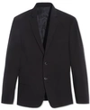 Calvin Klein Kids' Infinite Stretch Suit Separate Jacket In Black