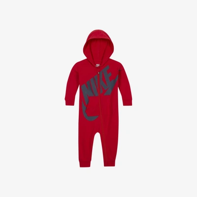 Nike Baby Boys And Girls Play All Day Hooded Coverall In Red