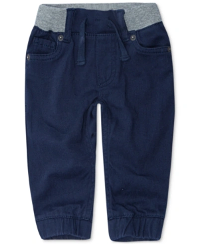 Levi's Baby Boys Jogger Pants In Dress Blues