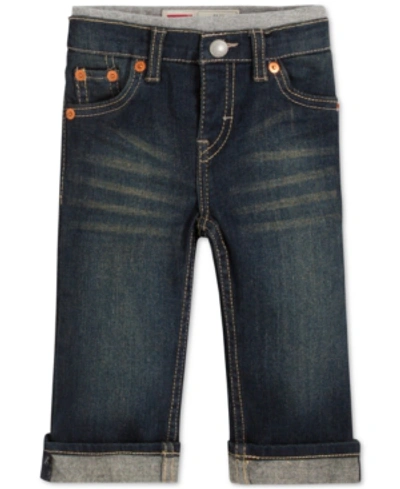 Levi's Kids' Baby Boys Pull-on Jeans In Denim Stonewash
