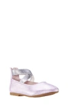 Nina Kids' Toddler, Little & Big Girls Marissa Ballet Flats In Pink Distressed