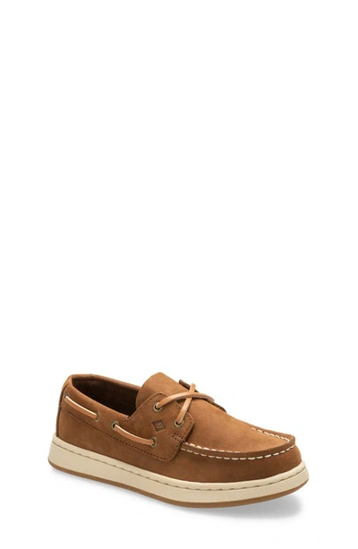 Sperry Kids' Cup Ii Junior Boat Shoe In Brown