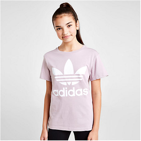 youth adidas trefoil shirt