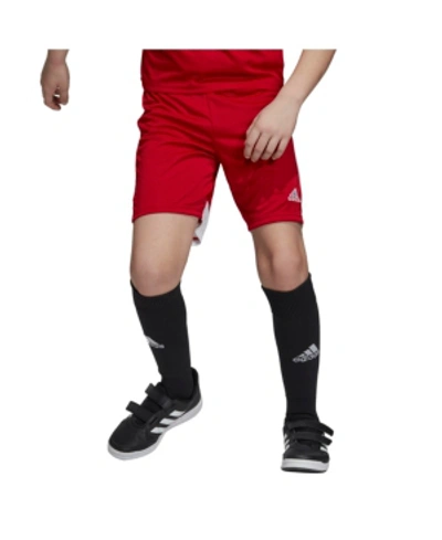 Adidas Originals Kids' Big Boys Tastigo 19 Shorts In Red