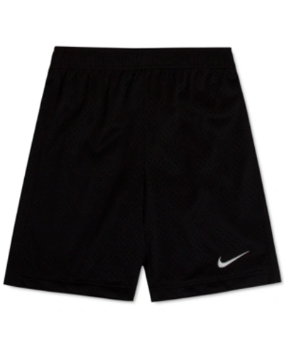 Nike Kids' Little Boys Mesh Shorts In Black