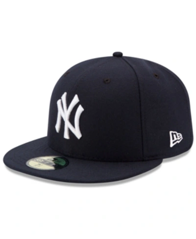 New Era Kids' Big Boys And Girls New York Yankees Authentic Collection 59fifty Cap In Navy
