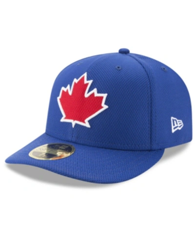 New Era Toronto Blue Jays Low Profile Ac Performance 59fifty Cap In Light Royal
