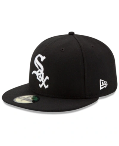 New Era Kids' Big Boys And Girls Chicago White Sox Authentic Collection 59fifty Fitted Cap In Black