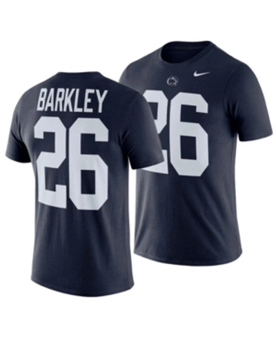 Nike Men's Saquon Barkley Penn State Nittany Lions Future Star Replica T-shirt In Navy