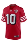 Nike Men's Jimmy Garoppolo San Francisco 49ers Game Jersey In Scarlet