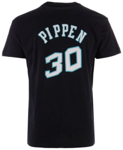 Mitchell & Ness Men's Scottie Pippen Nba All Star 1996 Name & Number Traditional T-shirt In Black