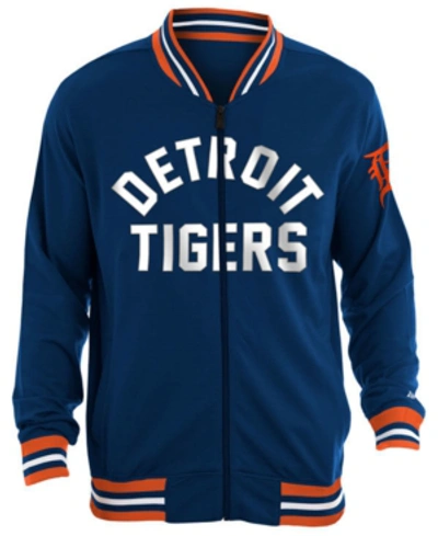 New Era Men's Detroit Tigers Lineup Track Jacket In Navy