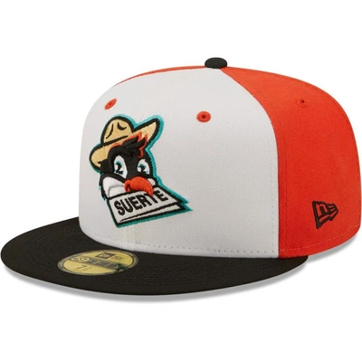 New Era Norfolk Tides Copa De La Diversion 59fifty-fitted Cap In White,black