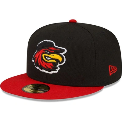 New Era Rochester Red Wings Call Up 2.0 59fifty-fitted Cap In Black