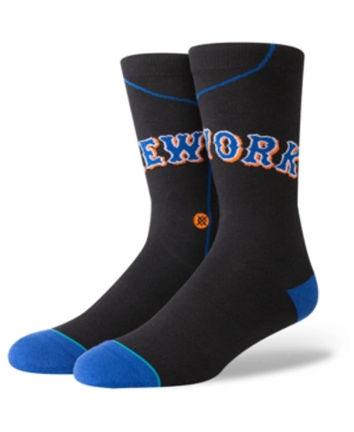 Stance New York Mets Coop Jersey Crew Socks In Black
