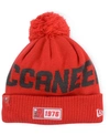 New Era Tampa Bay Buccaneers Road Sport Knit Hat In Red