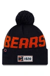 New Era Chicago Bears Road Sport Knit Hat