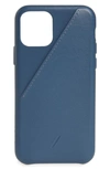 Native Union Clic Card Iphone 11, 11 Pro & 11 Pro Max Case In Navy