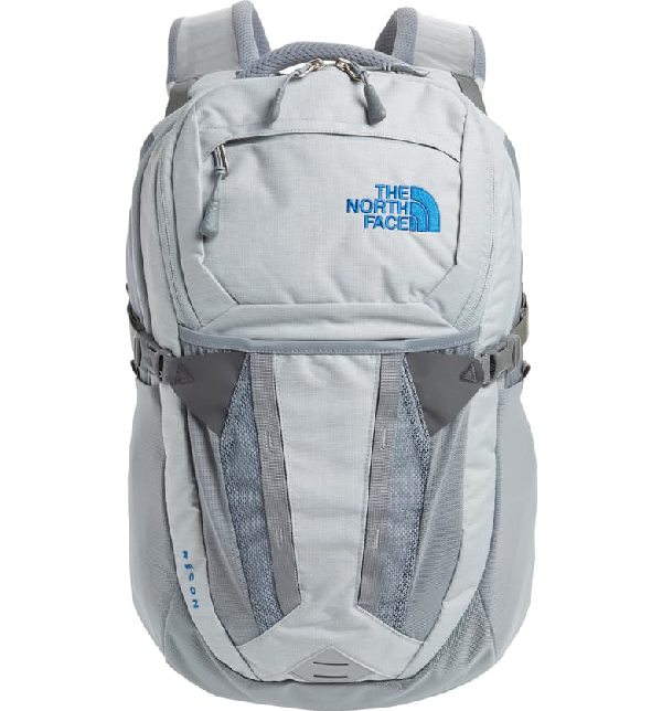 The North Face Recon Backpack Grey In High Rise Grey Heather Grey Modesens