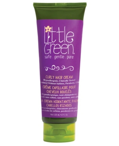 Little Green Kids Curly Hair Cream, 4.2 Oz. In Purple