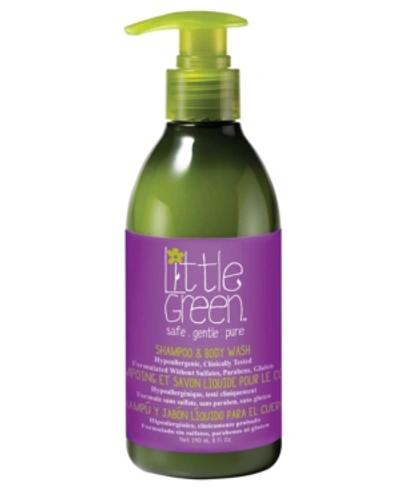Little Green Kids Shampoo And Body Wash, 8 oz In Purple