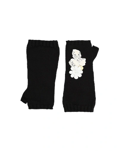 Dolce & Gabbana Kids' Gloves In Black