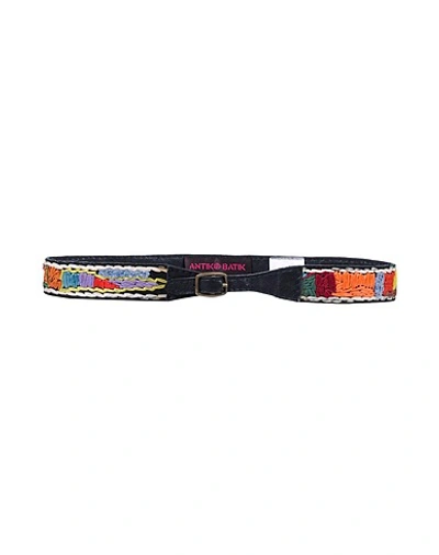 Antik Batik Kids' Belt In Yellow