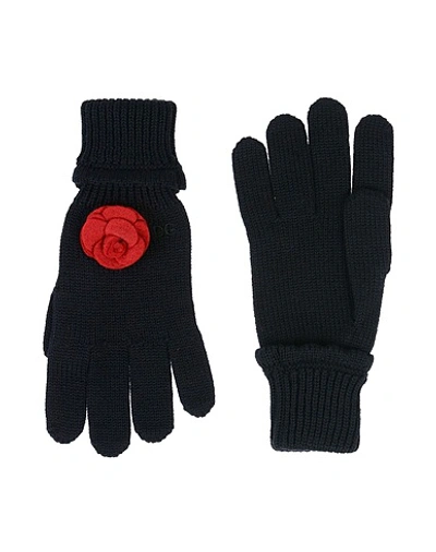 Dolce & Gabbana Kids' Gloves In Black