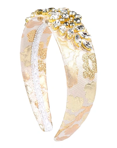 Dolce & Gabbana Kids' Hair Accessory In Platinum