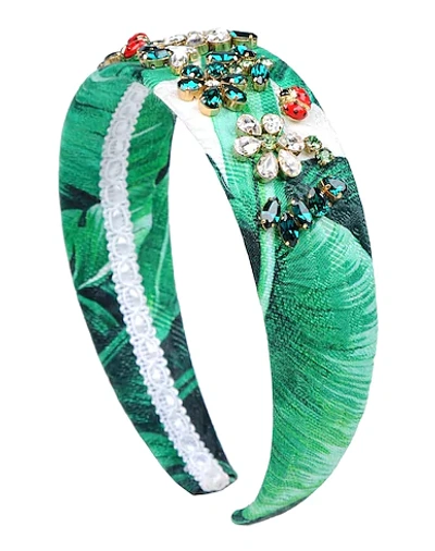 Dolce & Gabbana Kids' Hair Accessory In Green