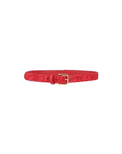Dolce & Gabbana Kids' Belts In Red