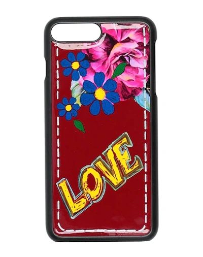Dolce & Gabbana Kids' Covers & Cases In Maroon