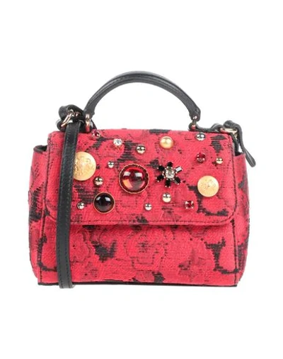 Dolce & Gabbana Kids' Handbags In Red