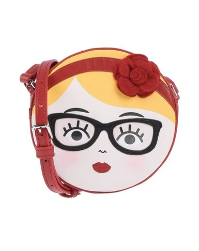 Dolce & Gabbana Kids' Handbags In Maroon